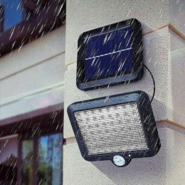 Lampa solarna zewnętrzna z czujnikiem ruchu zmierzchu 108 LED 2200 W