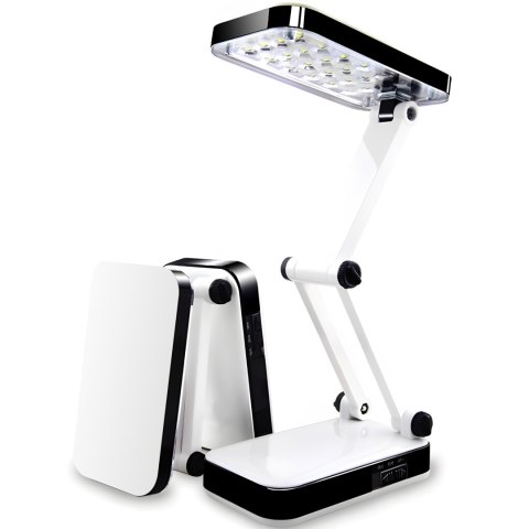 Lampka akumulatorowa biurkowa składana 24 LED 5W