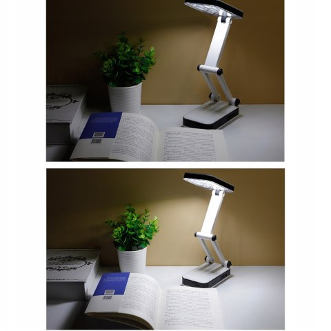 Lampka akumulatorowa biurkowa składana 24 LED 5W