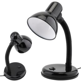 Lampka szkolna biurkowa regulowana E27 220 V - czarna