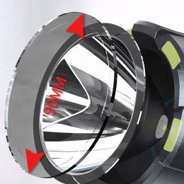 Latarka lampa akumulatorowa warsztatowa z rączką IP6 240 m