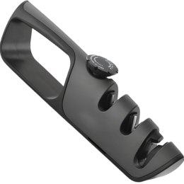 Ostrzałka osełka do noży nożyczek ręczna 3 fazy