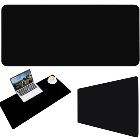 Podkładka mata gamingowa na biurko dla gracza XXL 100 x 50 cm - czarna