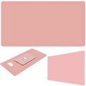 Podkładka mata gamingowa na biurko pod mysz XXL 90 x 45 cm - różowa