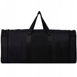 Torba podróżna sportowa na ramię 3 kieszenie - czarna