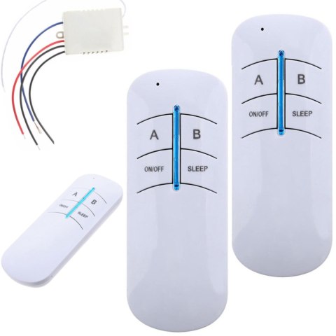 Włącznik wyłącznik światła bezprzewodowy na pilot - 2 szt.