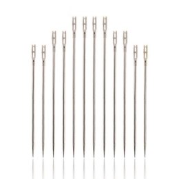 Zestaw igieł do szycia samonawlekajacych - 12 szt.