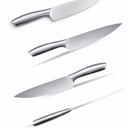 Zestaw noży kuchennych stalowych w bloku - 16 el.