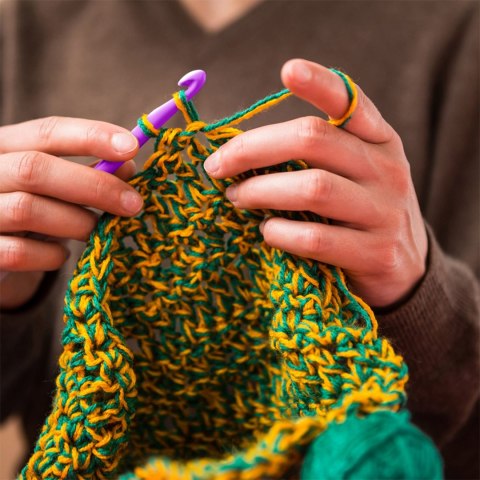 Zestaw szydełek metalowych w etui - 100 el.