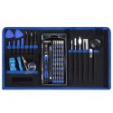 Zestaw wkrętaków śrubokrętów bitów precyzyjnych w etui - 73 el.