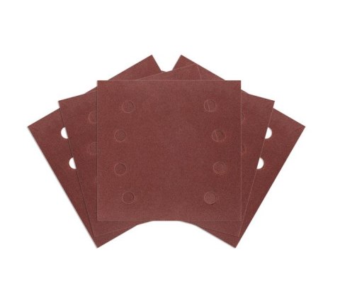 PAPIER ŚCIERNY KWADRAT P240 113*113MM, 8 OTW. 5 SZT.