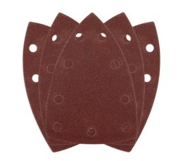 PAPIER ŚCIERNY ŻELAZKO P120 100*147MM, 9 OTW. 5 SZT.