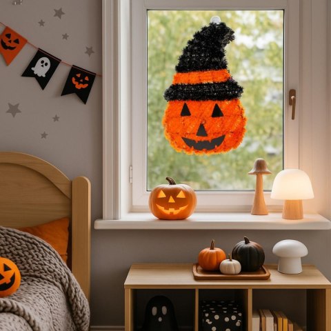 FIGURKA DEKORACYJNA DYNIA 35CM HALLOWEEN POMARAŃCZOWY PASEK FIGURKA DEKORACYJNA DYNIA 35CM HALLOWEEN POMARAŃCZOWY PASEK