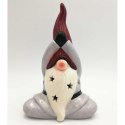 FIGURKA ŚWIĄTECZNA MIKOŁAJ SKRZAT JOGA LED 20CM