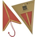 GWIAZDA DEKORACYJNA WISZĄCA PAPIEROWA FSC 14x45CM CZERWONA 7 RAMION MICA GWIAZDA DEKORACYJNA WISZĄCA PAPIEROWA FSC 14x45CM CZERWONA 7 RAMION MICA