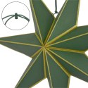 GWIAZDA DEKORACYJNA WISZĄCA PAPIEROWA FSC 14x45CM ZIELONA 7 RAMION MICA GWIAZDA DEKORACYJNA WISZĄCA PAPIEROWA FSC 14x45CM ZIELONA 7 RAMION MICA