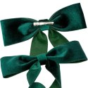 KOKARDA DEKORACYJNA ZIELONA 2x19x48 CM 4 SZT MICA KOKARDA DEKORACYJNA ZIELONA 2x19x48 CM 4 SZT MICA