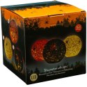 KULA DEKORACYJNA LAMPKA Z PAJĄKIEM LED 15CM HALLOWEEN CZARNY KULA DEKORACYJNA LAMPKA Z PAJĄKIEM LED 15CM HALLOWEEN CZARNY
