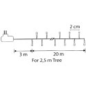LAMPKI CHOINKOWE ŁAŃCUCH ŚWIETLNY 1000 LED TIMER CIEPŁY BIAŁY LUCA LAMPKI CHOINKOWE ŁAŃCUCH ŚWIETLNY 1000 LED TIMER CIEPŁY BIAŁY LUCA