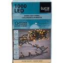 LAMPKI CHOINKOWE ŁAŃCUCH ŚWIETLNY 1000 LED TIMER CIEPŁY BIAŁY LUCA LAMPKI CHOINKOWE ŁAŃCUCH ŚWIETLNY 1000 LED TIMER CIEPŁY BIAŁY LUCA