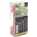 LAMPKI GIRLANDA 10 LED LIZAKI LASKI CHOINKOWE CIEPŁY BIAŁY LUCA LAMPKI GIRLANDA 10 LED LIZAKI LASKI CHOINKOWE CIEPŁY BIAŁY LUCA