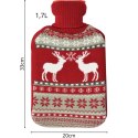 TERMOFOR GUMOWY W POKROWCU NORDIC 1,75L CZERWONY RENIFERY TERMOFOR GUMOWY W POKROWCU NORDIC 1,75L CZERWONY RENIFERY