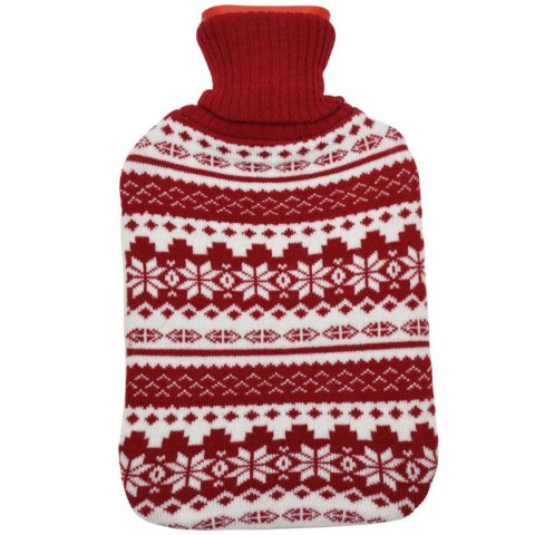 TERMOFOR GUMOWY W POKROWCU NORDIC 1,75L CZERWONY TERMOFOR GUMOWY W POKROWCU NORDIC 1,75L CZERWONY