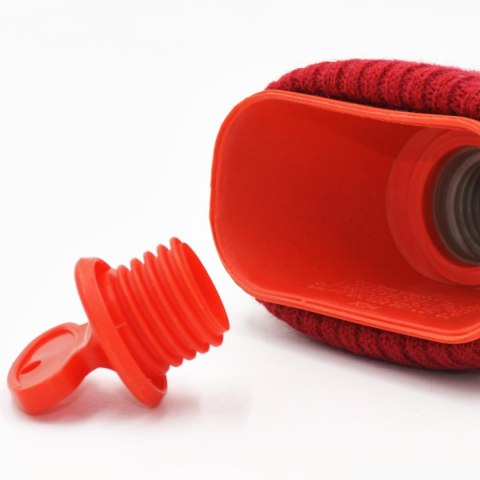 TERMOFOR GUMOWY W POKROWCU NORDIC 1,75L CZERWONY TERMOFOR GUMOWY W POKROWCU NORDIC 1,75L CZERWONY