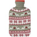TERMOFOR GUMOWY W POKROWCU NORDIC 1,75L SZARY TERMOFOR GUMOWY W POKROWCU NORDIC 1,75L SZARY