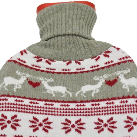 TERMOFOR GUMOWY W POKROWCU NORDIC 1,75L SZARY TERMOFOR GUMOWY W POKROWCU NORDIC 1,75L SZARY