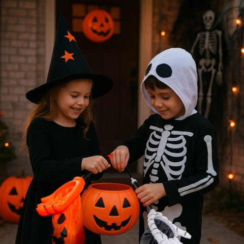TORBA WIADRO NA CUKIERKI HALLOWEEN POMARAŃCZOWA TORBA WIADRO NA CUKIERKI HALLOWEEN POMARAŃCZOWA