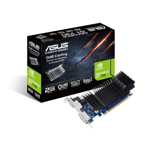 Karta VGA Asus GT730 2GB GDDR5 64bit VGA+DVI+HDMI PCIe Silent Karta VGA Asus GT730 2GB GDDR5 64bit VGA+DVI+HDMI PCIe Silent