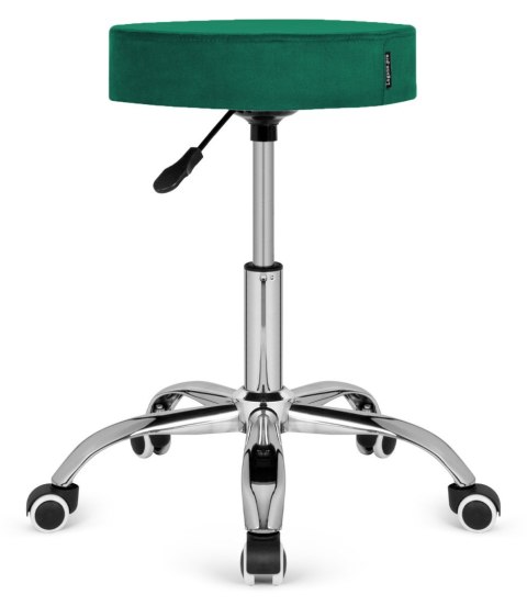 Krzesło obrotowe SIMPLE OFFICE GREEN VELVET Krzesło obrotowe SIMPLE OFFICE GREEN VELVET