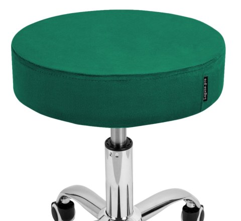 Krzesło obrotowe SIMPLE OFFICE GREEN VELVET Krzesło obrotowe SIMPLE OFFICE GREEN VELVET