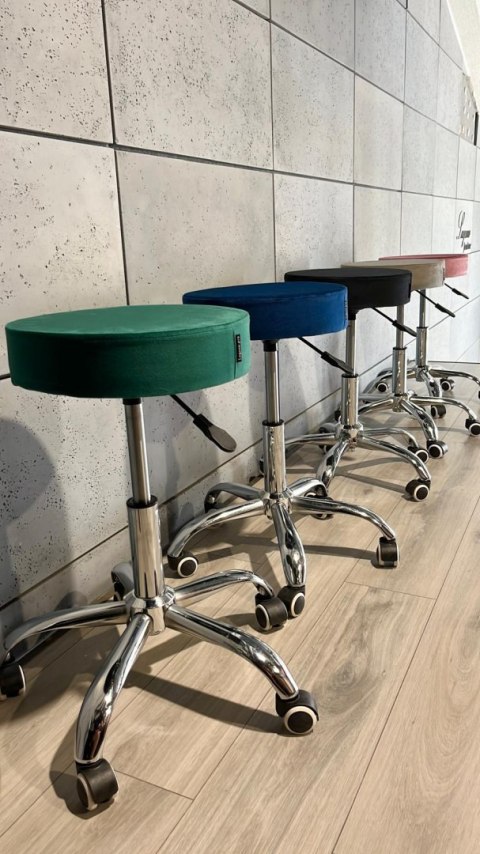 Krzesło obrotowe SIMPLE OFFICE GREEN VELVET Krzesło obrotowe SIMPLE OFFICE GREEN VELVET