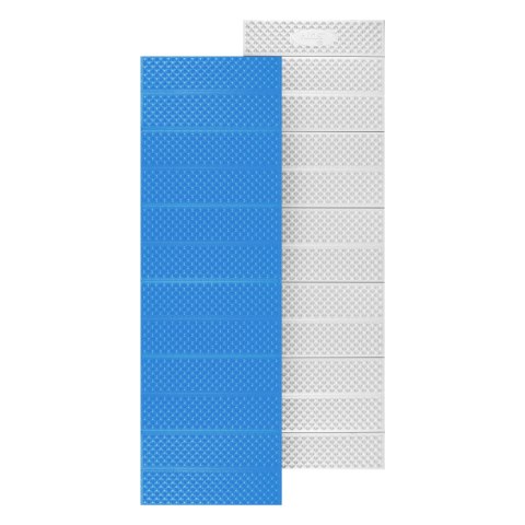 NC17103 KARIMATA SKŁADANA TURYSTYCZNA Z PODBICIEM ALUMINIOWYM + XPE 195 CM NIEBIESKA NILS CAMP