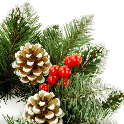 WIANEK DIAMENTOWY DUŻY Z JARZĘBINĄ I SZYSZKAMI SASKA GARDEN