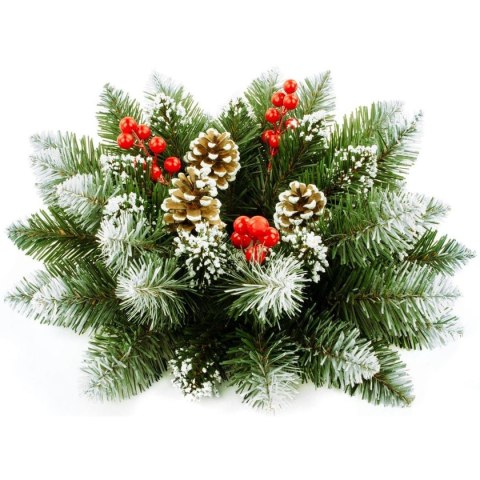 WIANEK DIAMENTOWY DUŻY Z JARZĘBINĄ I SZYSZKAMI SASKA GARDEN