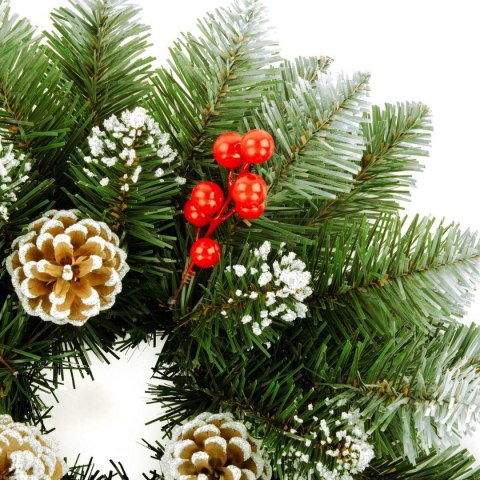 WIANEK DIAMENTOWY DUŻY Z JARZĘBINĄ I SZYSZKAMI SASKA GARDEN