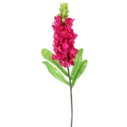 Gałązka sztucznej lewkonii w kolorze różowym, 55 cm