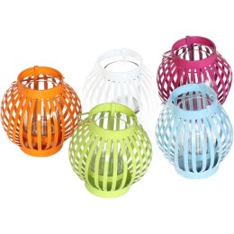 Metalowa Latarenka Dekoracyjna LHW w Kolorze Niebieskim