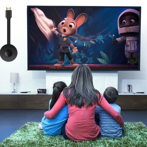 Adapter bezprzewodowy do przesyłania obrazu HDMI- Wi-Fi 2.4 GHz 10 m