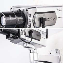 Atrapa kamery do monitoringu z migającą diodą LED