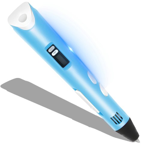 Długopis 3D zestaw kreatywny dla dzieci + wkłady PLA