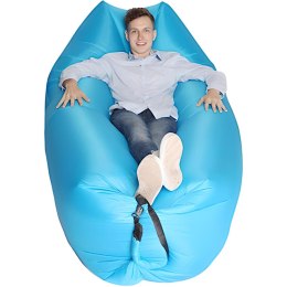 Dmuchany leżak materac na powietrze lazy bag do 200 kg