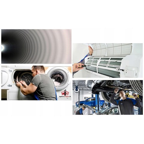 Endoskop kamera inspekcyjna 6 LED 4 końcówki HD 4.3''