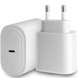 Ładowarka sieciowa zasilacz USB-C 20 W - biała