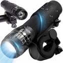 Lampka rowerowa przednia na baterie LED do 100 m