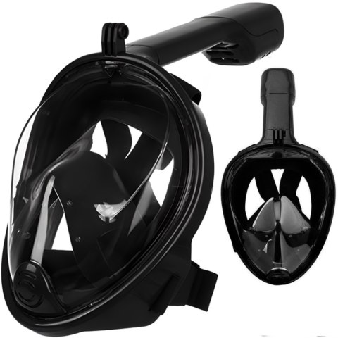 Maska do snorkelingu pływania pełnotwarzowa L/XL