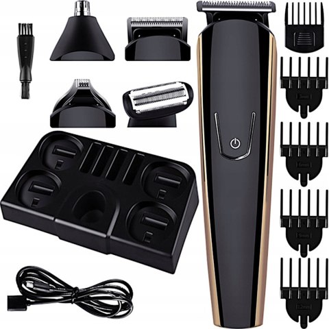 Maszynka do strzyżenia włosów brody trymer 9 nasadek